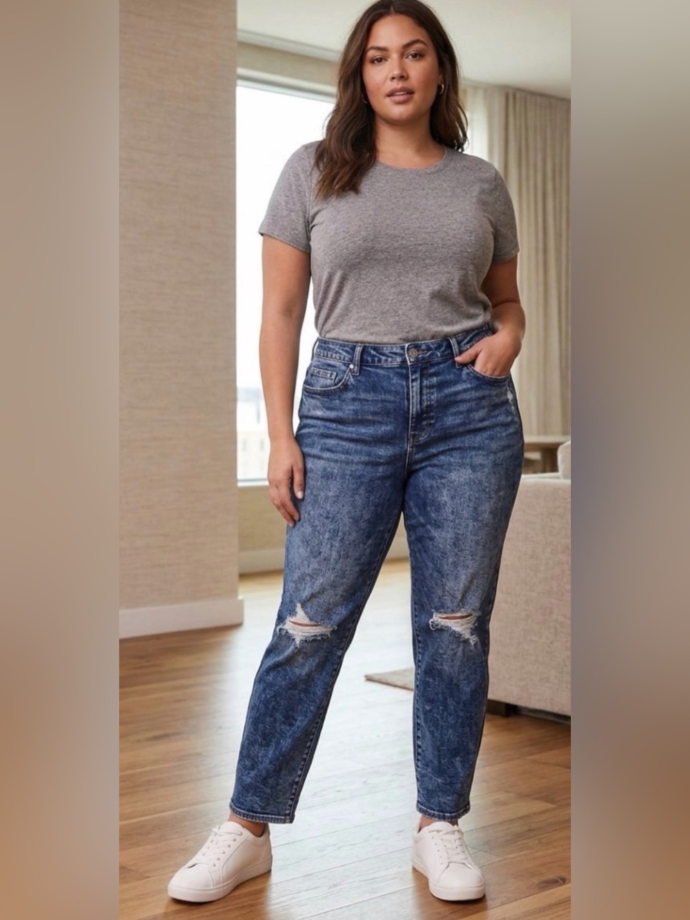 Torrid High Rise Straight Jeans